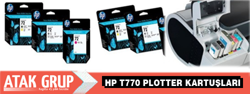 HP t770 Plotter kartuşu