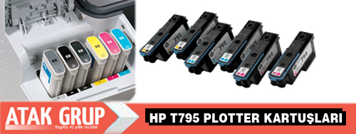 HP t795 Plotter kartuşu